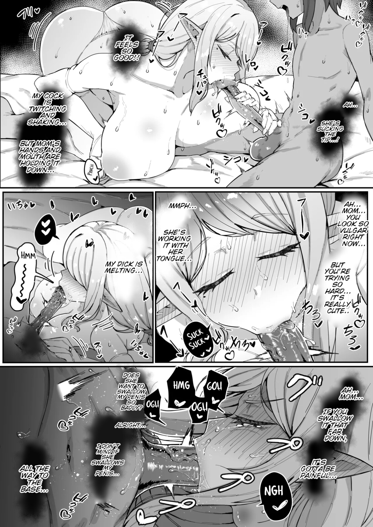 Hentai Manga Comic-Impregnating my elf mother.-Read-57